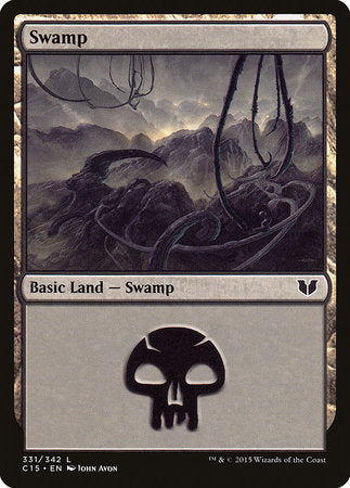 Swamp (331) [Commander 2015] | Exor Games Bridgewater