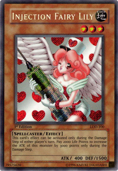 Injection Fairy Lily [LOD-100] Secret Rare | Exor Games Bridgewater