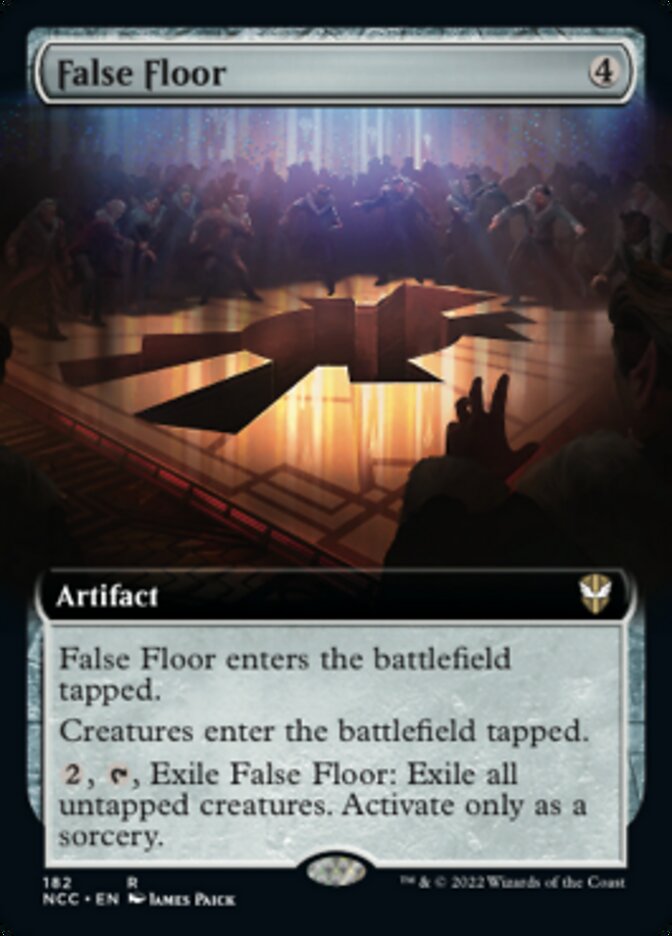 False Floor (Extended Art) [Streets of New Capenna Commander] | Exor Games Bridgewater