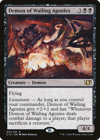 Demon of Wailing Agonies [Commander 2014] | Exor Games Bridgewater