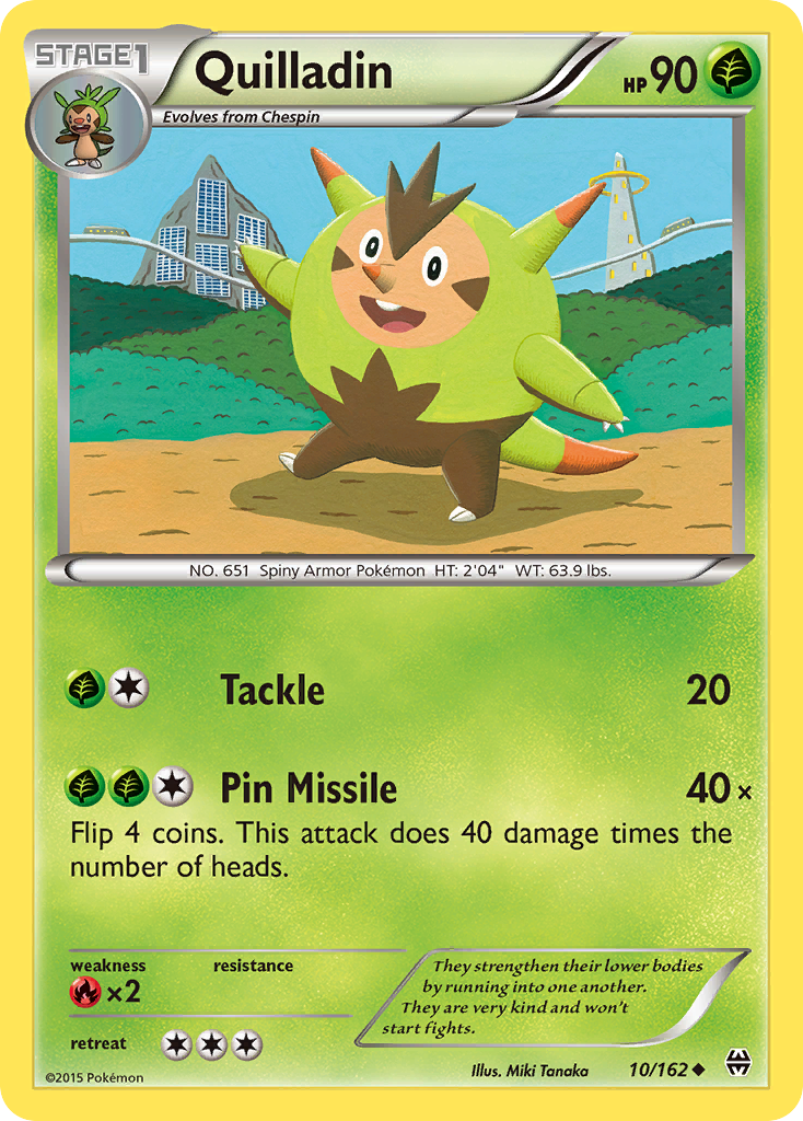 Quilladin (10/162) [XY: BREAKthrough] | Exor Games Bridgewater