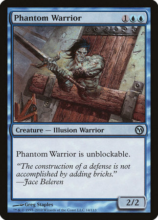 Phantom Warrior [Duels of the Planeswalkers] | Exor Games Bridgewater