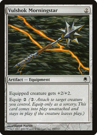 Vulshok Morningstar [Darksteel] | Exor Games Bridgewater