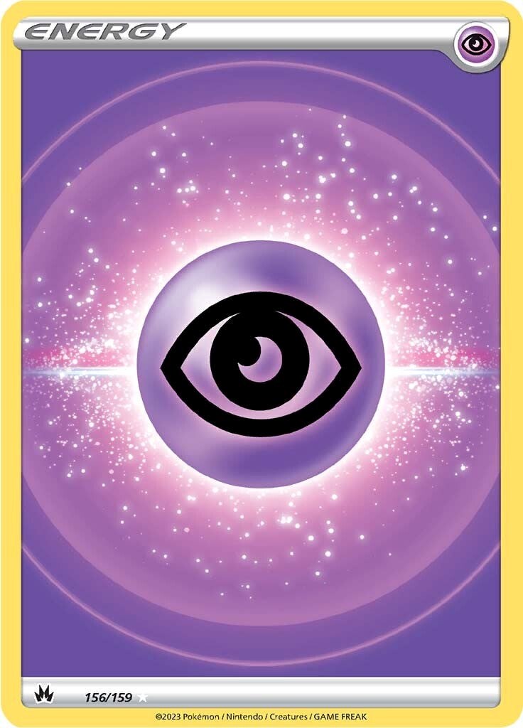 Psychic Energy (156/159) (Texture Full Art) [Sword & Shield: Crown Zenith] | Exor Games Bridgewater