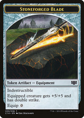 Stoneforged Blade // Germ Double-sided Token [Commander 2014 Tokens] | Exor Games Bridgewater