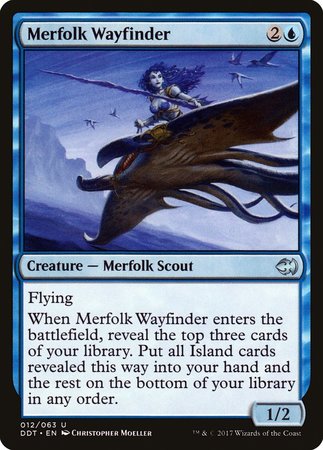 Merfolk Wayfinder [Duel Decks: Merfolk vs. Goblins] | Exor Games Bridgewater