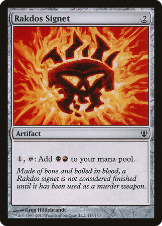 Rakdos Signet [Archenemy] | Exor Games Bridgewater