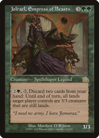 Jolrael, Empress of Beasts [Prophecy] | Exor Games Bridgewater