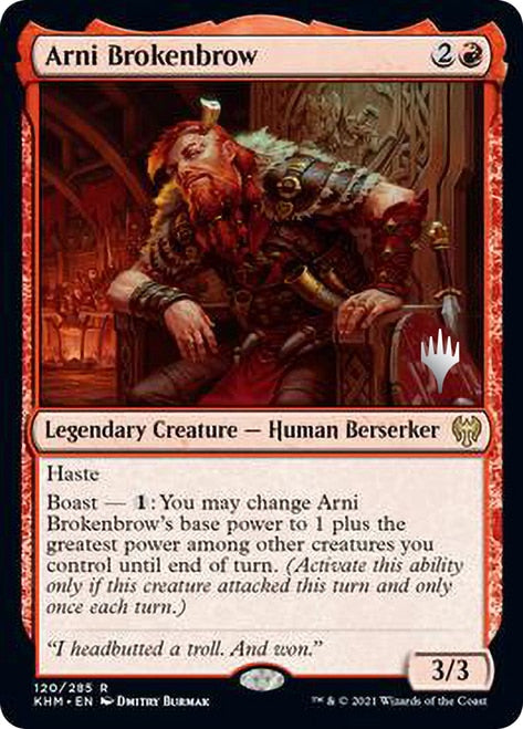 Arni Brokenbrow [Kaldheim Promo Pack] | Exor Games Bridgewater