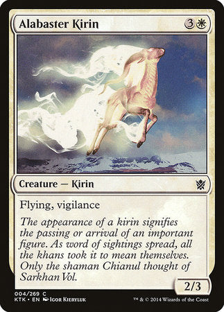 Alabaster Kirin [Khans of Tarkir] | Exor Games Bridgewater