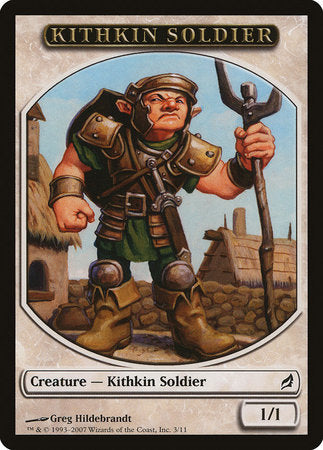 Kithkin Soldier Token [Lorwyn Tokens] | Exor Games Bridgewater