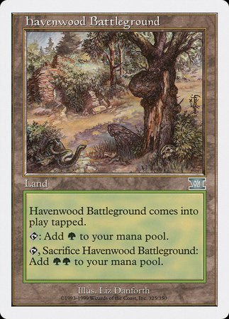 Havenwood Battleground [Classic Sixth Edition] | Exor Games Bridgewater