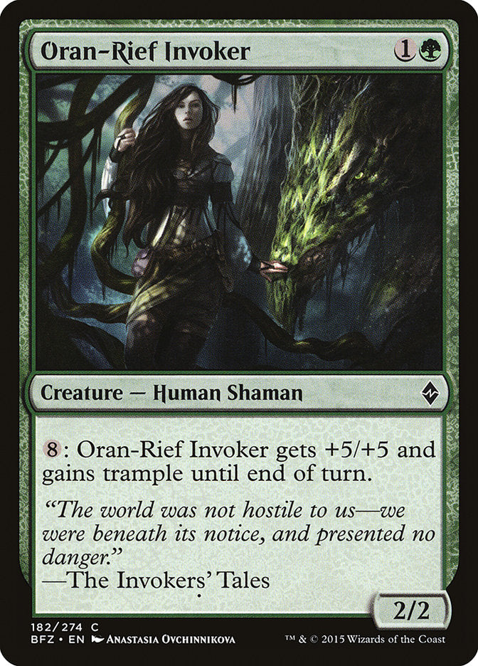 Oran-Rief Invoker [Battle for Zendikar] | Exor Games Bridgewater