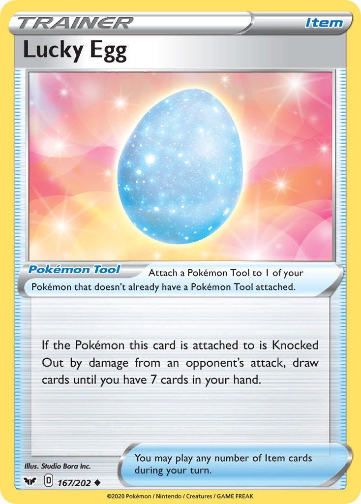 Lucky Egg (167/202) [Sword & Shield: Base Set] | Exor Games Bridgewater