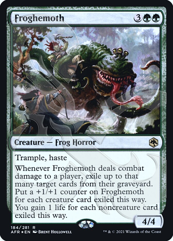 Froghemoth (Ampersand Promo) [Dungeons & Dragons: Adventures in the Forgotten Realms Promos] | Exor Games Bridgewater