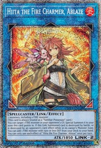 Hiita the Fire Charmer, Ablaze (Starlight Rare) [PHRA-EN100] Starlight Rare | Exor Games Bridgewater