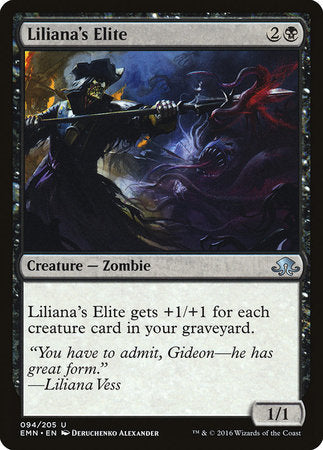 Liliana's Elite [Eldritch Moon] | Exor Games Bridgewater