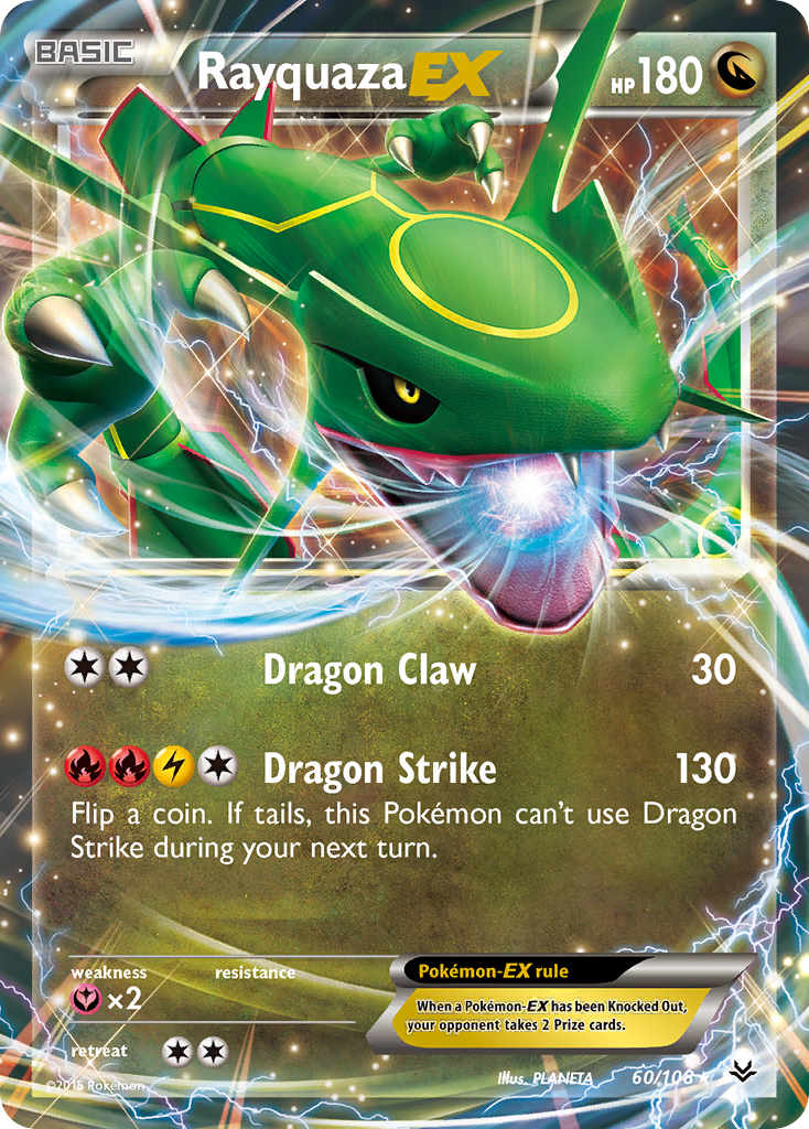 Rayquaza EX (60/108) [XY: Roaring Skies] | Exor Games Bridgewater