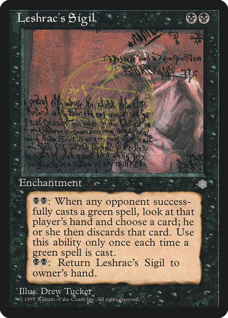 Leshrac's Sigil [Ice Age] | Exor Games Bridgewater