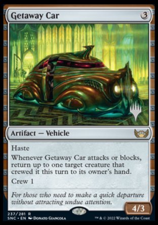 Getaway Car (Promo Pack) [Streets of New Capenna Promos] | Exor Games Bridgewater