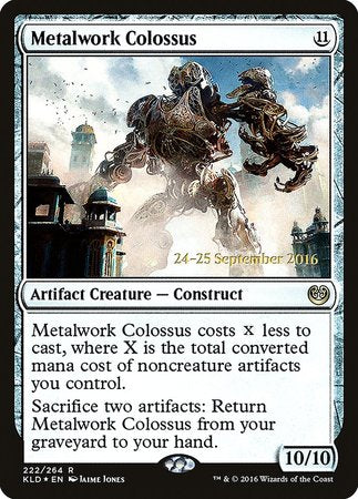 Metalwork Colossus [Kaladesh Promos] | Exor Games Bridgewater