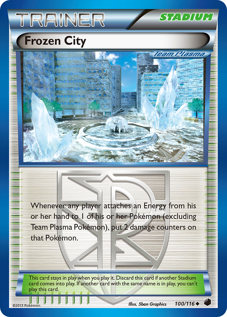 Frozen City (100/116) [Black & White: Plasma Freeze] | Exor Games Bridgewater