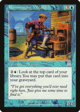 Rummaging Wizard [Onslaught] | Exor Games Bridgewater