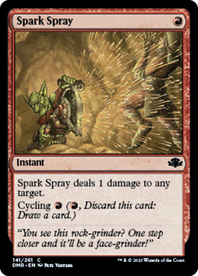 Spark Spray [Dominaria Remastered] | Exor Games Bridgewater