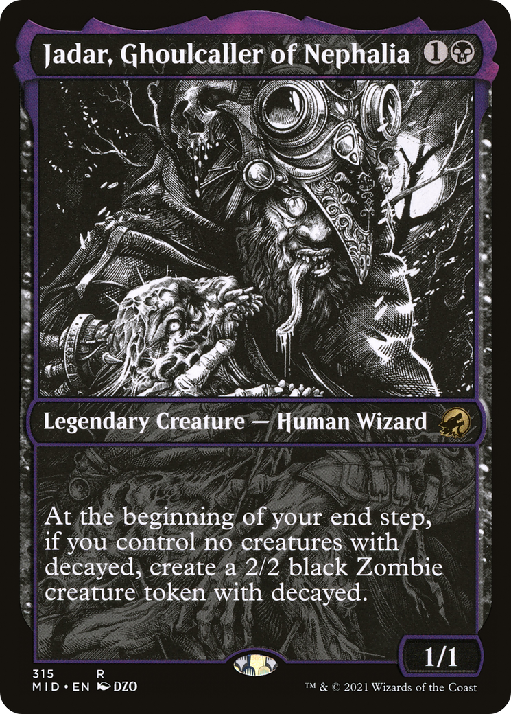 Jadar, Ghoulcaller of Nephalia (Showcase Eternal Night) [Innistrad: Midnight Hunt] | Exor Games Bridgewater