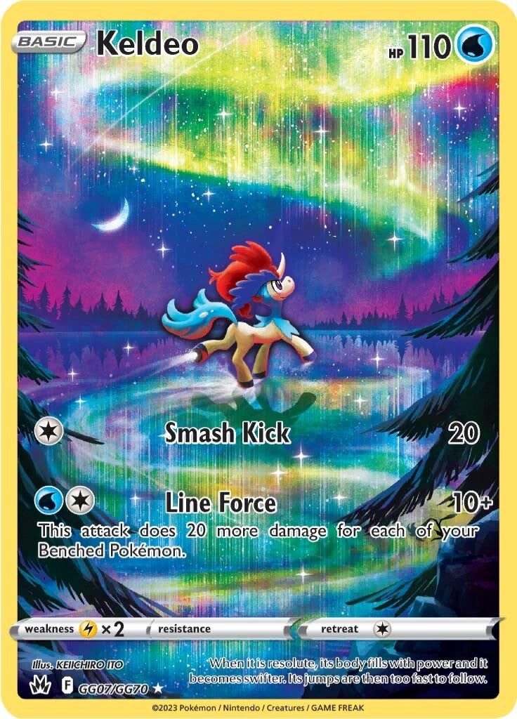 Keldeo (GG07/GG70) [Sword & Shield: Crown Zenith] | Exor Games Bridgewater