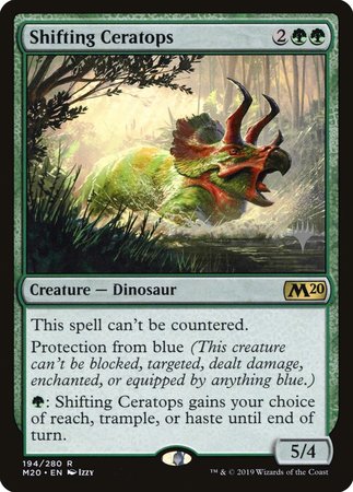 Shifting Ceratops [Core Set 2020 Promos] | Exor Games Bridgewater