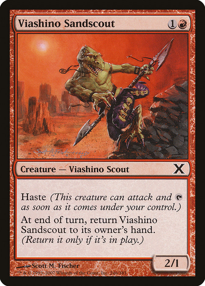 Viashino Sandscout [Tenth Edition] | Exor Games Bridgewater