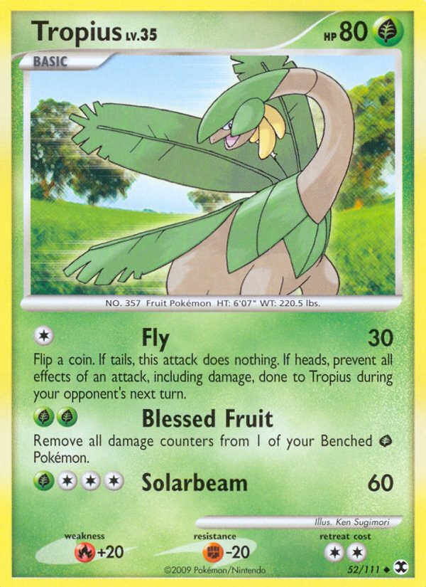 Tropius (52/111) [Platinum: Rising Rivals] | Exor Games Bridgewater