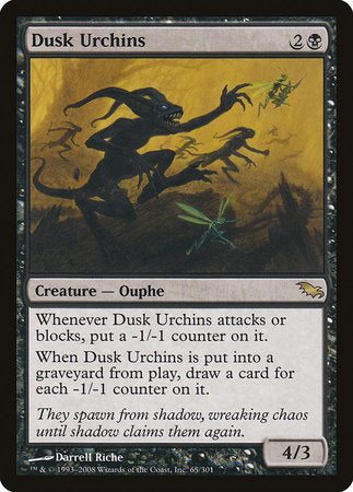 Dusk Urchins [Shadowmoor] | Exor Games Bridgewater