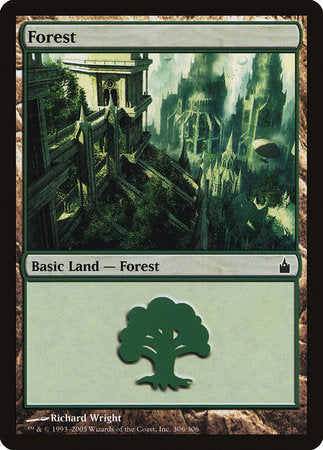 Forest (306) [Ravnica: City of Guilds] | Exor Games Bridgewater