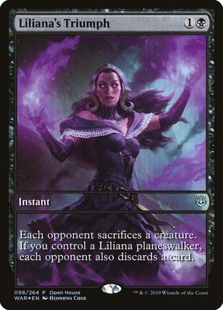 Liliana's Triumph [War of the Spark Promos] | Exor Games Bridgewater