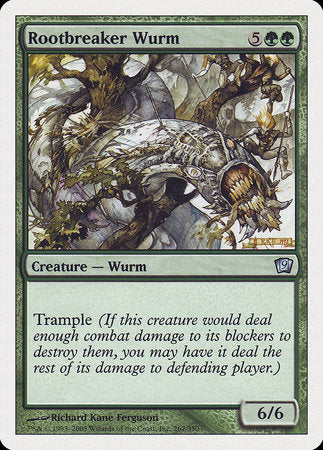 Rootbreaker Wurm [Ninth Edition] | Exor Games Bridgewater