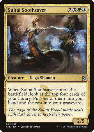 Sultai Soothsayer [Khans of Tarkir] | Exor Games Bridgewater