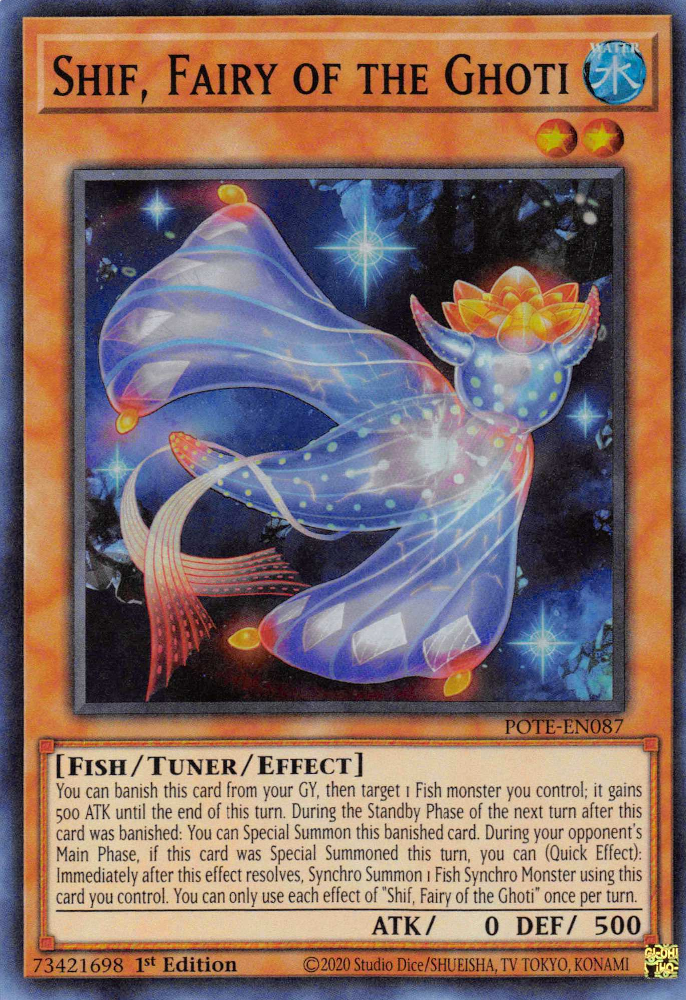 Shif, Fairy of the Ghoti [POTE-EN087] Super Rare | Exor Games Bridgewater