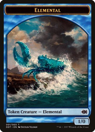 Elemental Token [Duel Decks: Merfolk vs. Goblins Tokens] | Exor Games Bridgewater