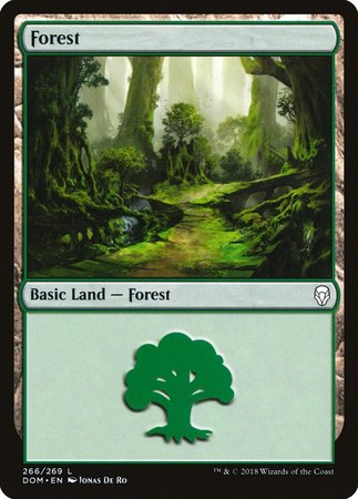 Forest (266) [Dominaria] | Exor Games Bridgewater