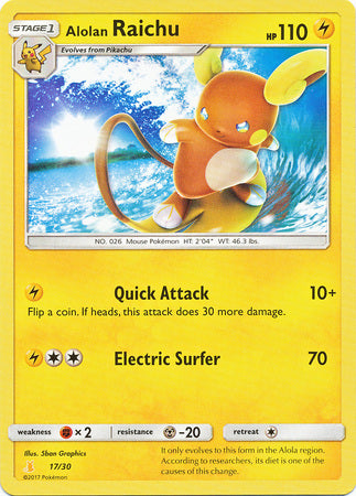 Alolan Raichu (17/30) [Sun & Moon: Trainer Kit - Alolan Raichu] | Exor Games Bridgewater