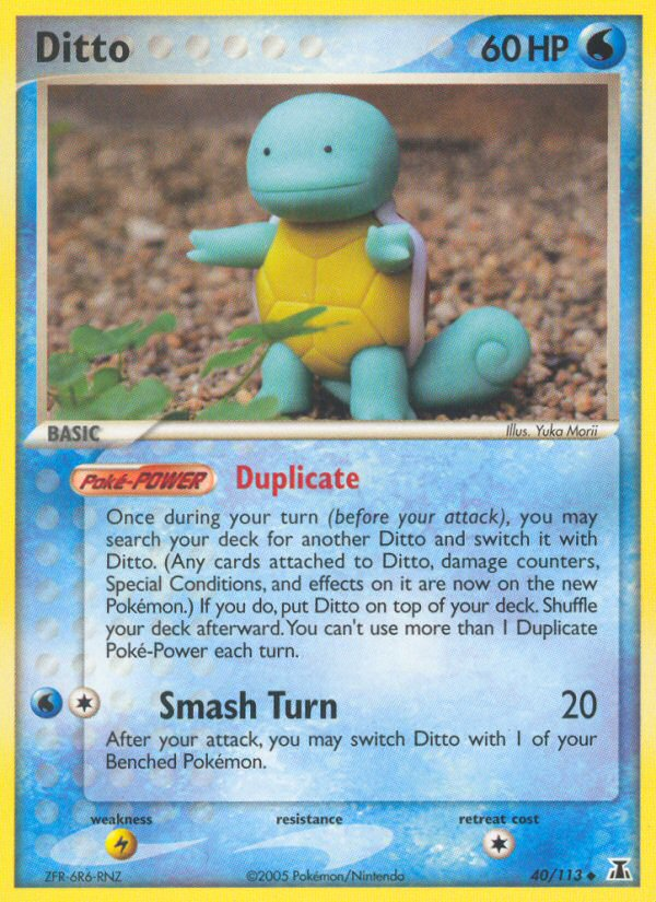 Ditto (40/113) [EX: Delta Species] | Exor Games Bridgewater