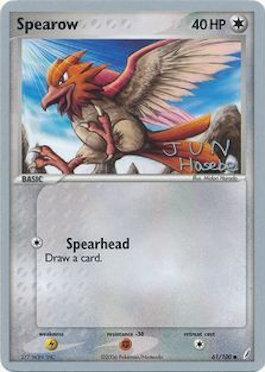 Spearow (61/100) (Flyvees - Jun Hasebe) [World Championships 2007] | Exor Games Bridgewater