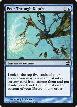 Peer Through Depths [Modern Masters] | Exor Games Bridgewater