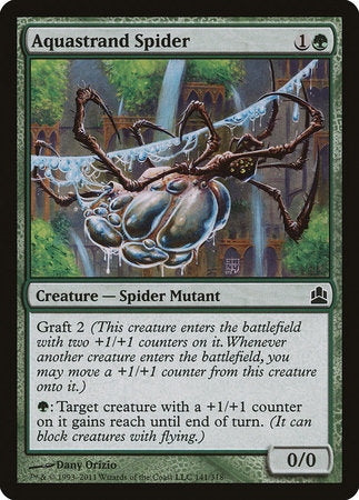 Aquastrand Spider [Commander 2011] | Exor Games Bridgewater