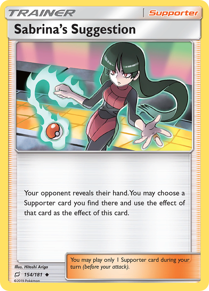 Sabrina's Suggestion (154/181) [Sun & Moon: Team Up] | Exor Games Bridgewater