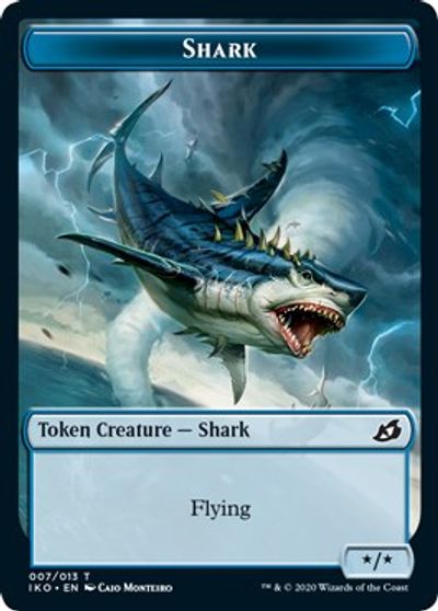 Angel Warrior // Shark Double-sided Token [Challenger 2021 Tokens] | Exor Games Bridgewater