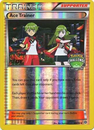 Ace Trainer (69/98) (International Challenge Promo Staff) [XY: Ancient Origins] | Exor Games Bridgewater