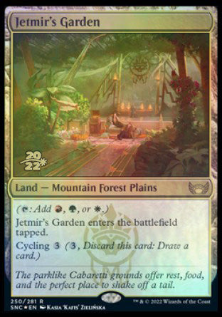 Jetmir's Garden [Streets of New Capenna Prerelease Promos] | Exor Games Bridgewater